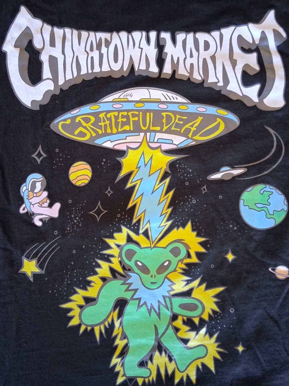 Grateful Dead Chinatown Market Black Tee (L)